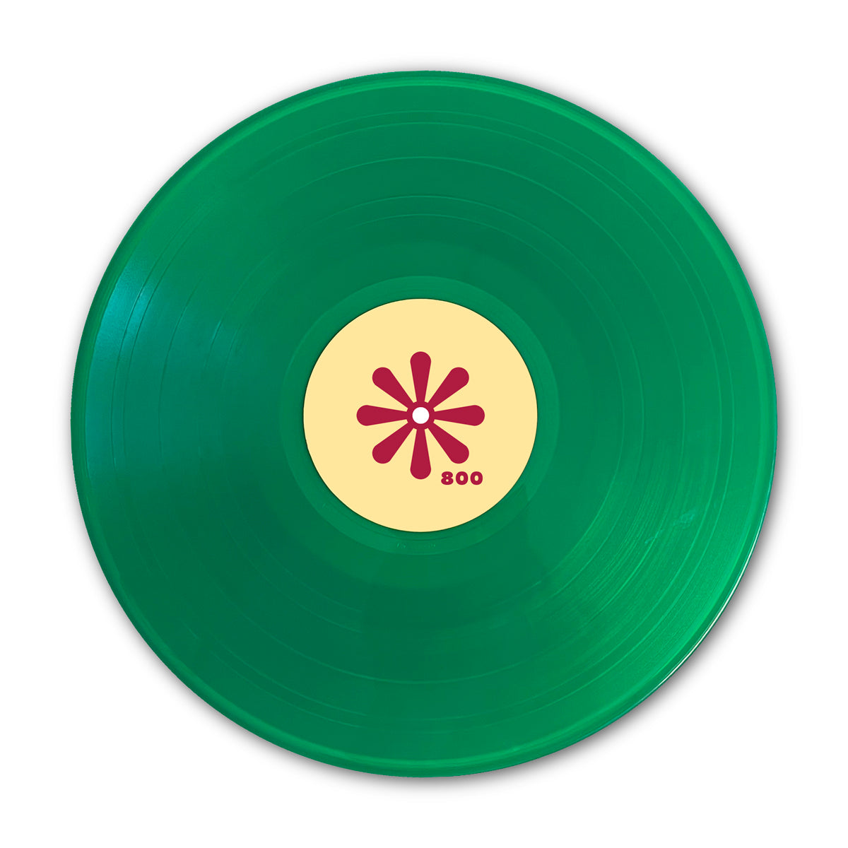 800 cherries / romantico Clear Green Vinyl 2nd Pressing
